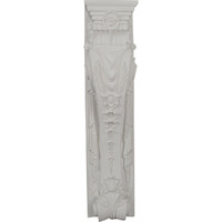 9 1/4"W x 8 1/4"D x 41 3/4"H Monique Classic Surround