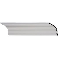 6 1/4"H x 6 1/2"P x 9"F x 95 7/8"L, Foster Cove Crown Moulding