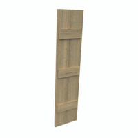 Fypon shutter___SH2P3BC12X41RS___SHUTTER 2 BOARD AND 3 BATTEN12X41X1-1/2 ROUGH SAWN WOOD GRAI