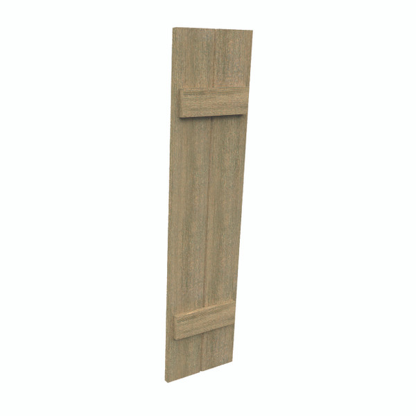 Fypon shutter___SH2PC12X81RS___SHUTTER 2 BOARD AND BATTEN12X81X1-1/2 ROUGH SAWN WOOD GRAIN
