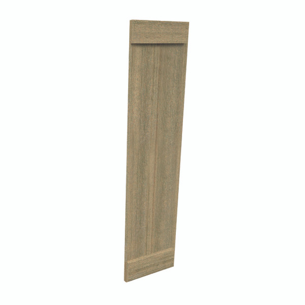 Fypon shutter___SH2PEBC12X45RS___SHUTTER 2 BOARD AND END BATTEN12X45X1-1/2 ROUGH SAWN WOOD GR