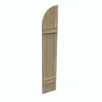 Fypon shutter___SH2PHLR12X99RS___SHUTTER 2 ARCH TOP BOARD AND BATTEN12X99X1-1/2 ROUGH SAWN WO