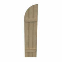 Fypon shutter___SH3PHLR14X26RS___SHUTTER 3 ARCH TOP BOARD AND BATTEN14X26X1-1/2 ROUGH SAWN WO