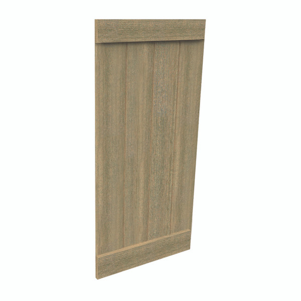 Fypon shutter___SH4PEBC24X78RS___SHUTTER 4 BOARD AND END BATTEN24X78X1-1/2 ROUGH SAWN WOOD GR