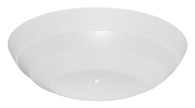 14" Globe White Plastic Diffuser