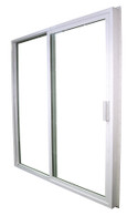 1700 Series Kinro Vinyl Rolling Glass Door With Screen Size 72"X76" 