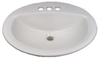 Mobile Home Lavatory China Sink 17"X20"