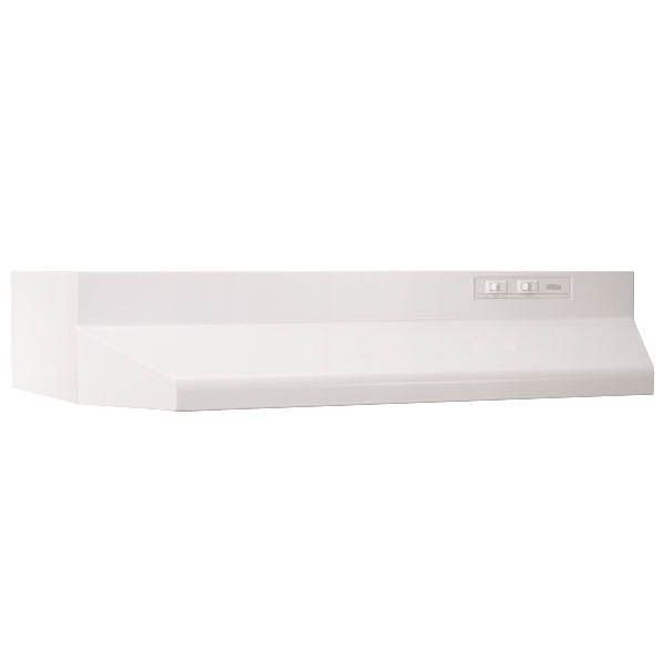 30" White Mobile Home Range Hood Broan Brand Lakeway Supply