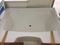 42" X 54"  Fiberglass Garden Bath Tub White For Mobile Home