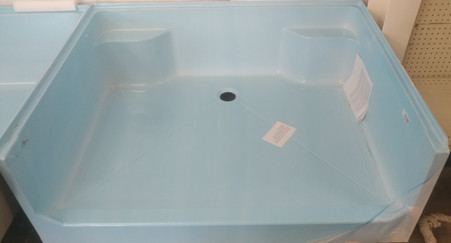 42"X54" Fiberglass Mobile Home Shower Pan White ...