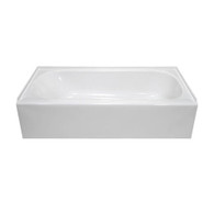 27"X54" Bath Tub Fiberglass Right Drain For Mobile Home (Lyons Brand)