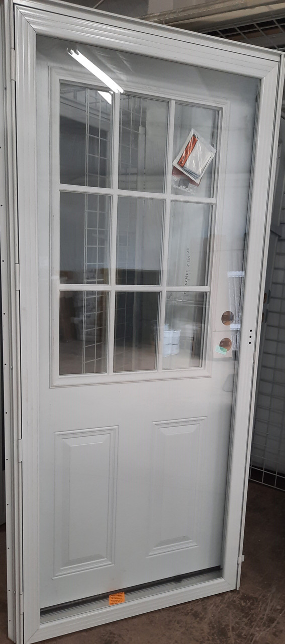 Elixir Mobile Home Door With 10x10 Window - White - Model 69350002