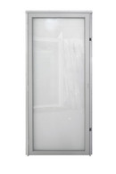 Cordell Storm Door All Glass Style White Size 34"X76" 