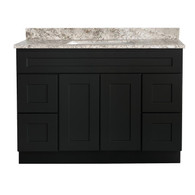 2 Door, 4 Drawer (2 Left, 2 Right)