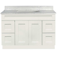 2 Door, 4 Drawer, (2 left, 2 right)