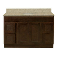 48" W - 2 Door, 4 Drawer