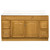 60" W - 2 Door, 4 Drawer