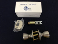 Passage Lockset (Stainless Steel) 