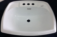 Mobile Home/ RV Lavatory Sink Size 17"X20" Rectangle White 