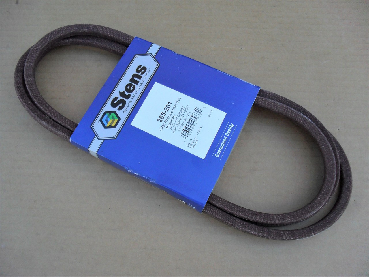 Courroie De Rechange Pour Tondeuse Autoportée 42" - Référence 954-04060 / 754-04060 - Compatible Craftsman, Pony, Bronco - 1,27x243,8cm - Aramide Et Caoutchouc - 8