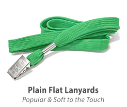 Plain Flat Lanyards