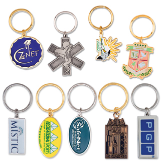 custom keychains metal