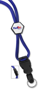 Deluxe Rope Lanyard with Printed Slider
