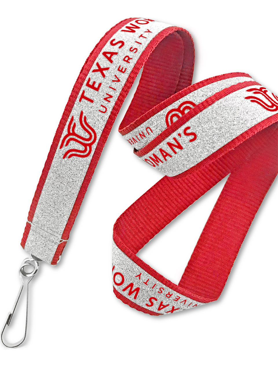 3/4" Wide Printed Glitter Lanyards | Kenny Products