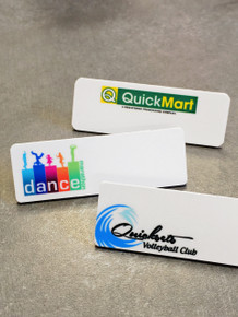 Name Tags  - Full Color Plastic (1"X3")