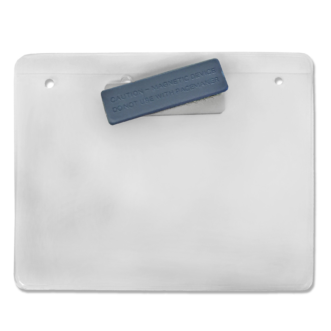 Vinyl Badge Holders (Horizontal) with Back Combo Set Kenny