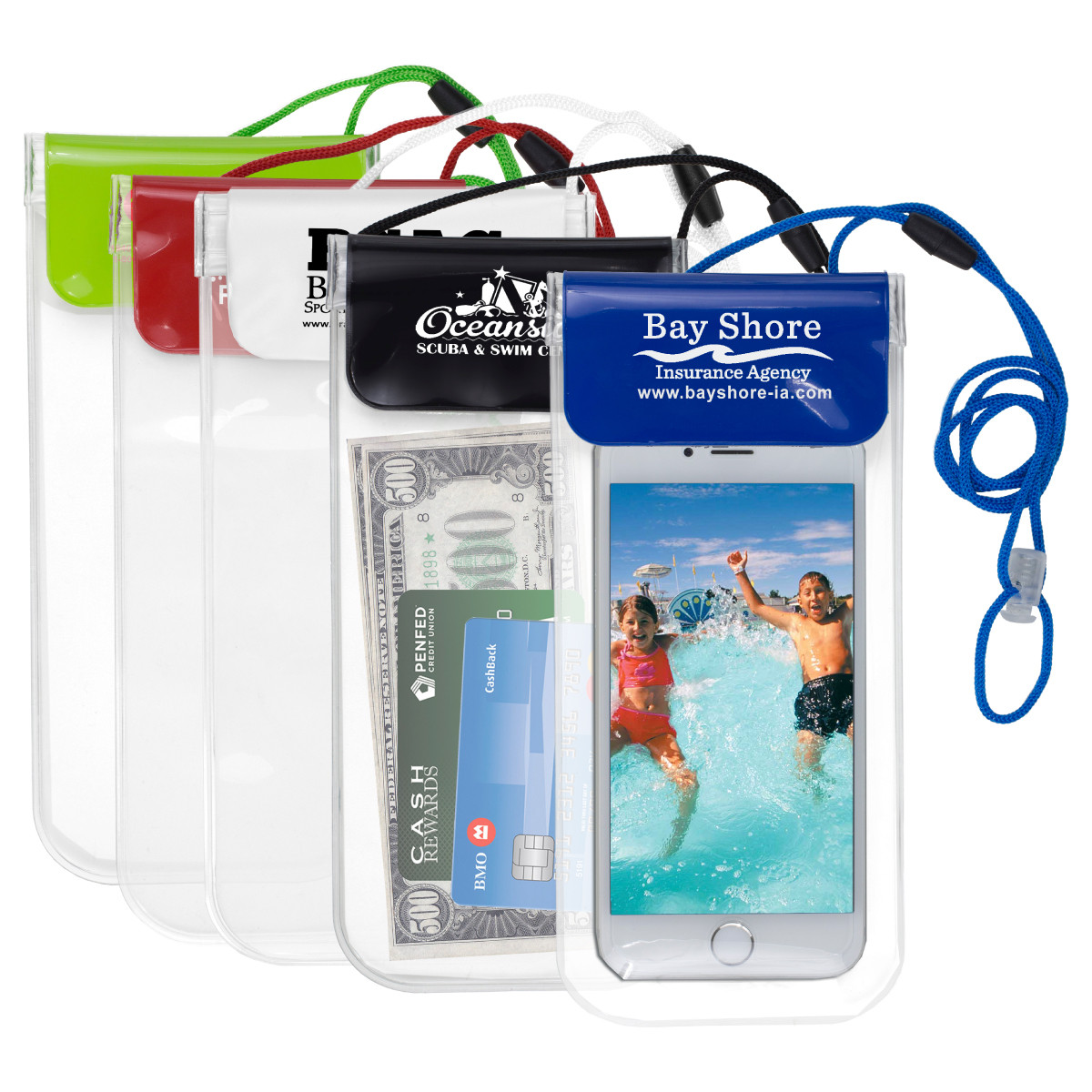barriere renere køkken Waterproof Cell Phone & Accessories Carry Case with Lanyard, Printed -  Kenny Products