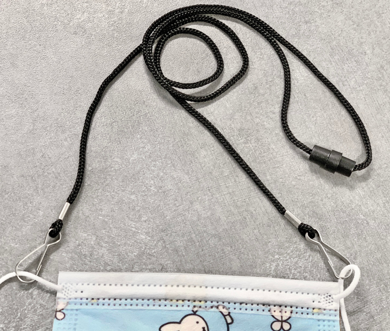 Breakaway Cord Lanyard for Face Mask, DoubleEnded HOOKS Kenny Products