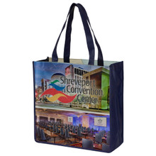13” x 13 Full Color Sublimation Grocery Shopping Tote Bags