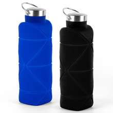 Cool N’ Compact 25oz. Origami Silicone Water Bottle
