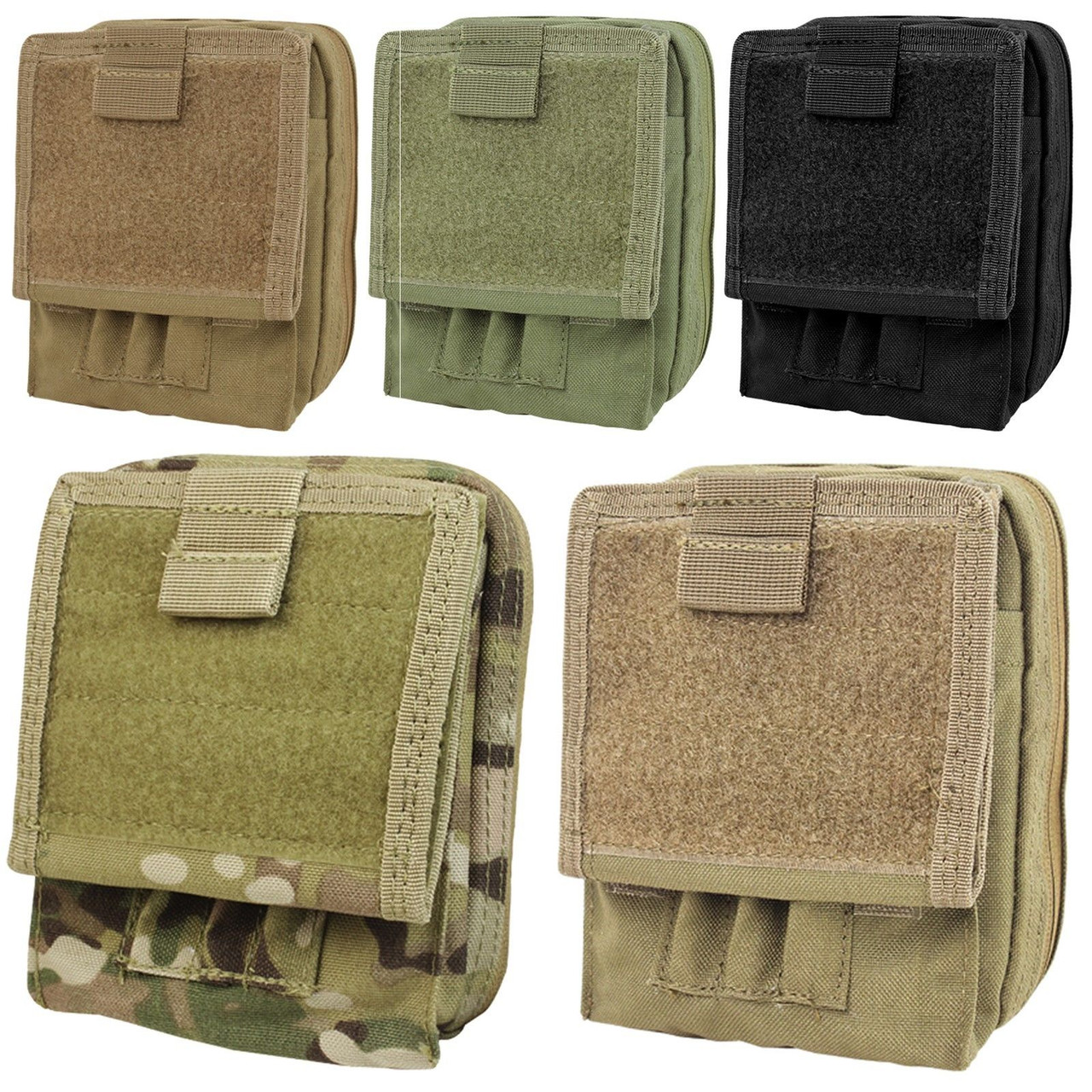 New Condor MA35 Molle Modular Map Admin Chart Document Pouch Case Holster Black 