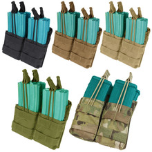 Condor MA43 Double Stacker .223 or 5.56mm Magazine Pouch- OD Green/ Black/ Tan/ Coyote Brown/ MultiCam