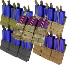 Condor MA44 Triple Stacker .223 or 5.56mm Magazine Pouch- OD Green/ Black/ Coyote Brown/ MultiCam