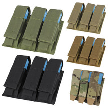 Multicam MOLLE Triple Mag Pouch 7.62mm or 5.62mm  Magazine Pouch Holster 