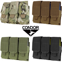 Condor MA58 Triple .223 or 5.56mm Magazine Pouch- OD Green/ Black/ Coyote Brown/ MultiCam