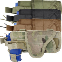 Condor MA68 MOLLE Tactical Horizontal HT Holster- OD Green/ Black/ Coyote Brown/ MultiCam