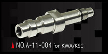 Action Army AAC-A11-004 Stately Steel CNC HPA Adapter Nozzle Valve (US) for KWA / KSC GBB