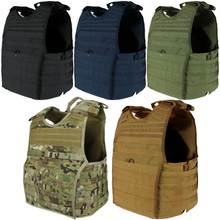 Condor 201165 Heavy Duty MOLLE PALS Modular BLACS/SPEAR Exo Plate Carrier Gen II - OD Green/Black/Coyote Brown