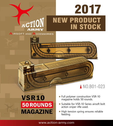 Action Army VSR10 50 Rounds Magazine