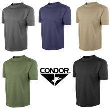 Condor 101076 Maxfort Performance Moisture Wicking Workout T-Shirt- OD Green/ Black/ Tan/ Navy Blue/ Graphite