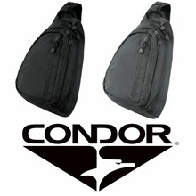 Condor 111100 Elite  Sector Sling Bag - Black / Slate