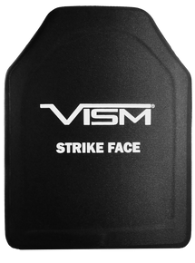 VISM Hard Ballistic Armor Panel Level III+ (UHMWPE) 11"X14" Shooters Cut / Single Curve