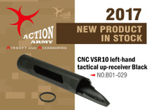 Action Army AAC-B01-029 VSR10 Full CNC Left-Hand Tactical Up Receiver - Black