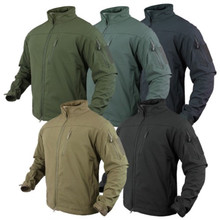 Condor 606 Phantom Soft Shell Breathable Waterproof Army Combat Jacket- OD Green/ Black/ Tan/ Navy Blue/ Graphite