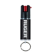 SABRE Red Ruger Pepper Spray .54oz Key Ring, Small Clam Shell