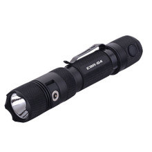 Powertac E9R-G4 2550 Lumen Rechargeable LED Flashlight w/Magnetic Charger Cable